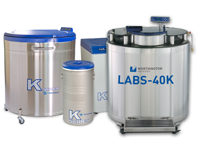 High-capacity cryogenic freezer