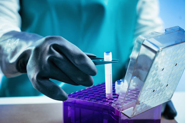 Vial storage for artificial insemination
