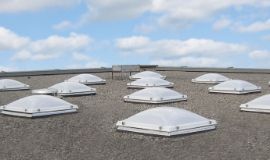 Lichtkuppeln mit Aufsatzkränzen