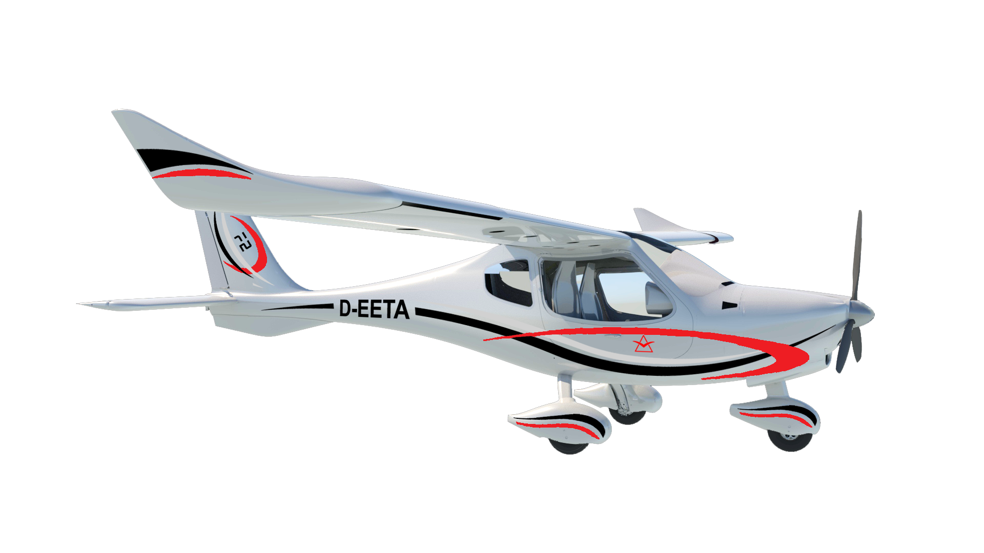 F2 – zweisitziges Leichtflugzeug