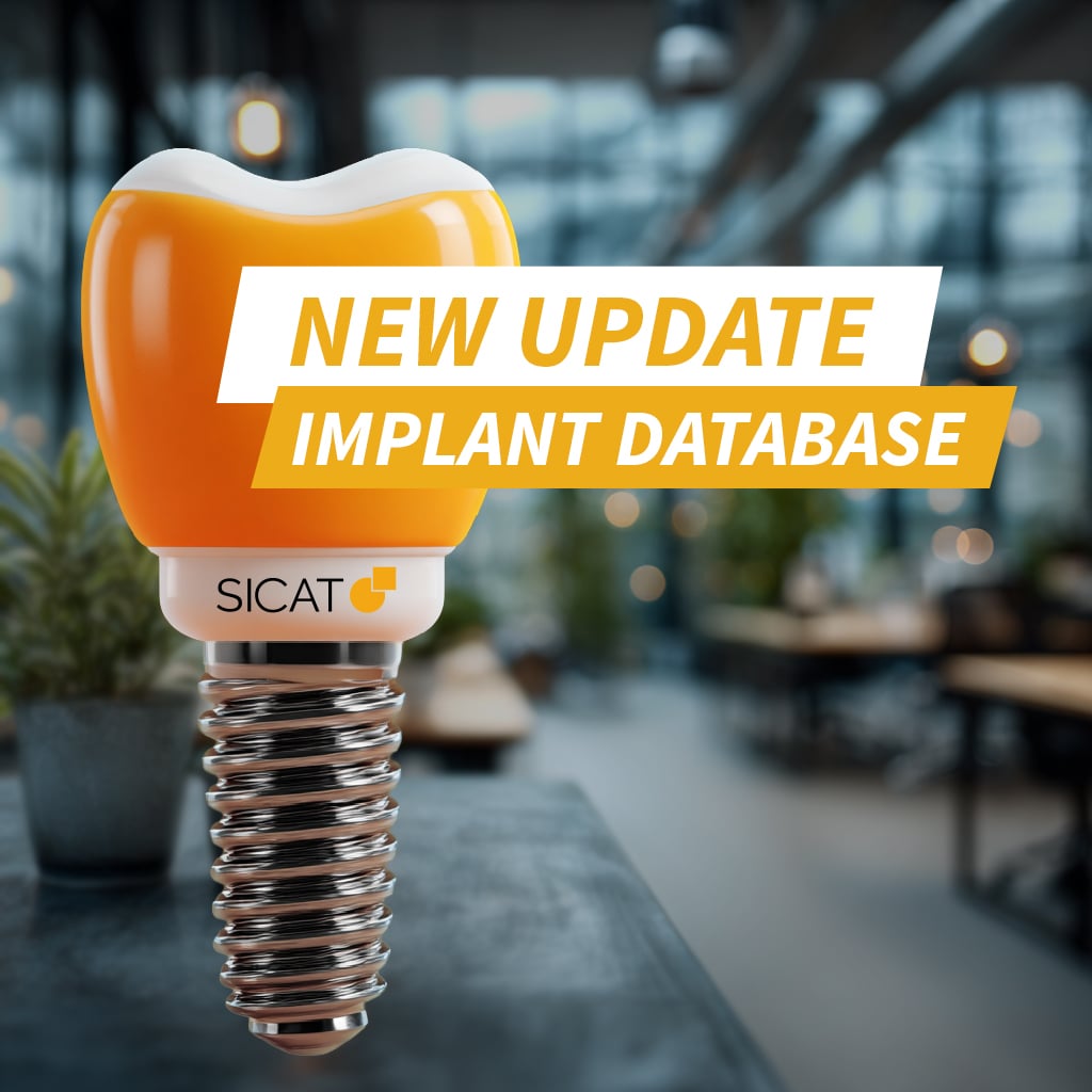 SICAT Implant-Datenbank für die Implantatplanung
