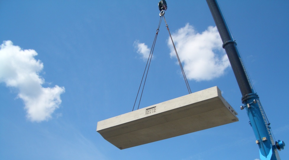 Schachtanlage aus Betonfertigteilen