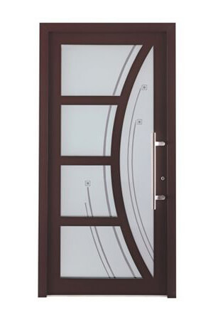 Haustür Modell Ganzglas