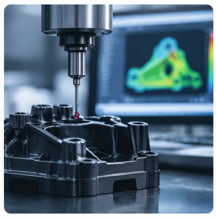 Qualitätsprüfung eines technischen Bauteils