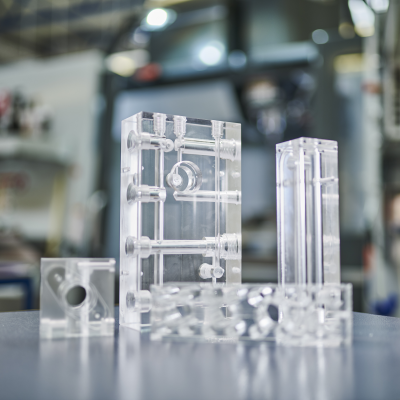 CNC-Frästeil aus Kunststoff