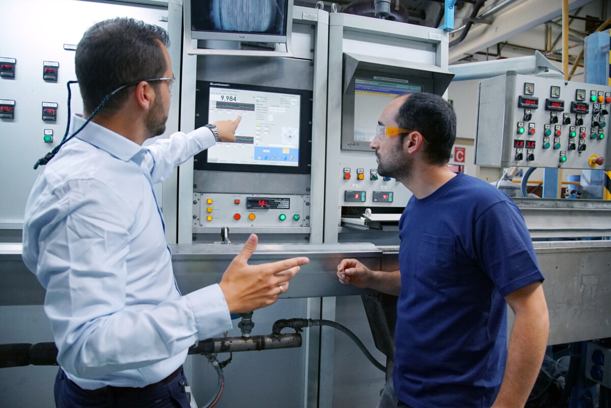 In-Line Messsystem (z. B. ODAC® 60 CV)