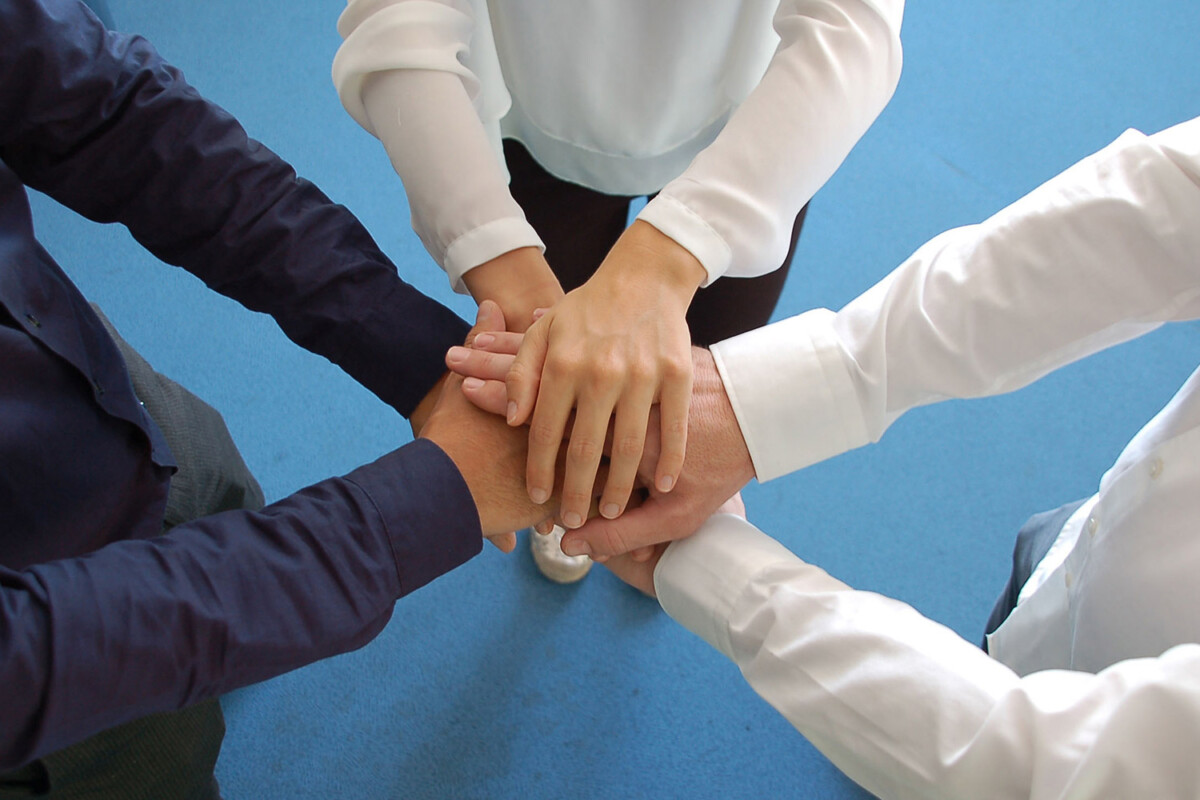 Teamarbeit an den Standorten