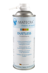 Dustless – Druckluftspray