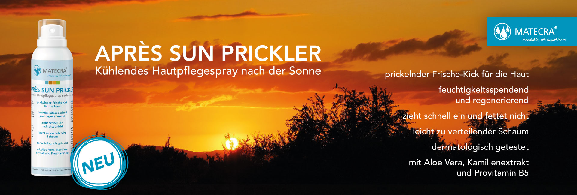 Après Sun Prickler – Hautpflegespray