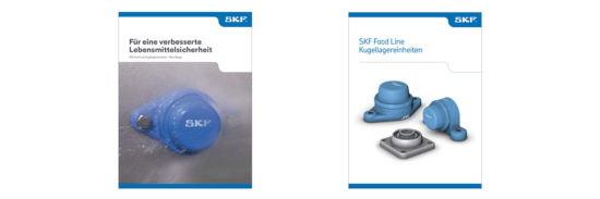 SKF Food Line Kugellagereinheiten Blue Range