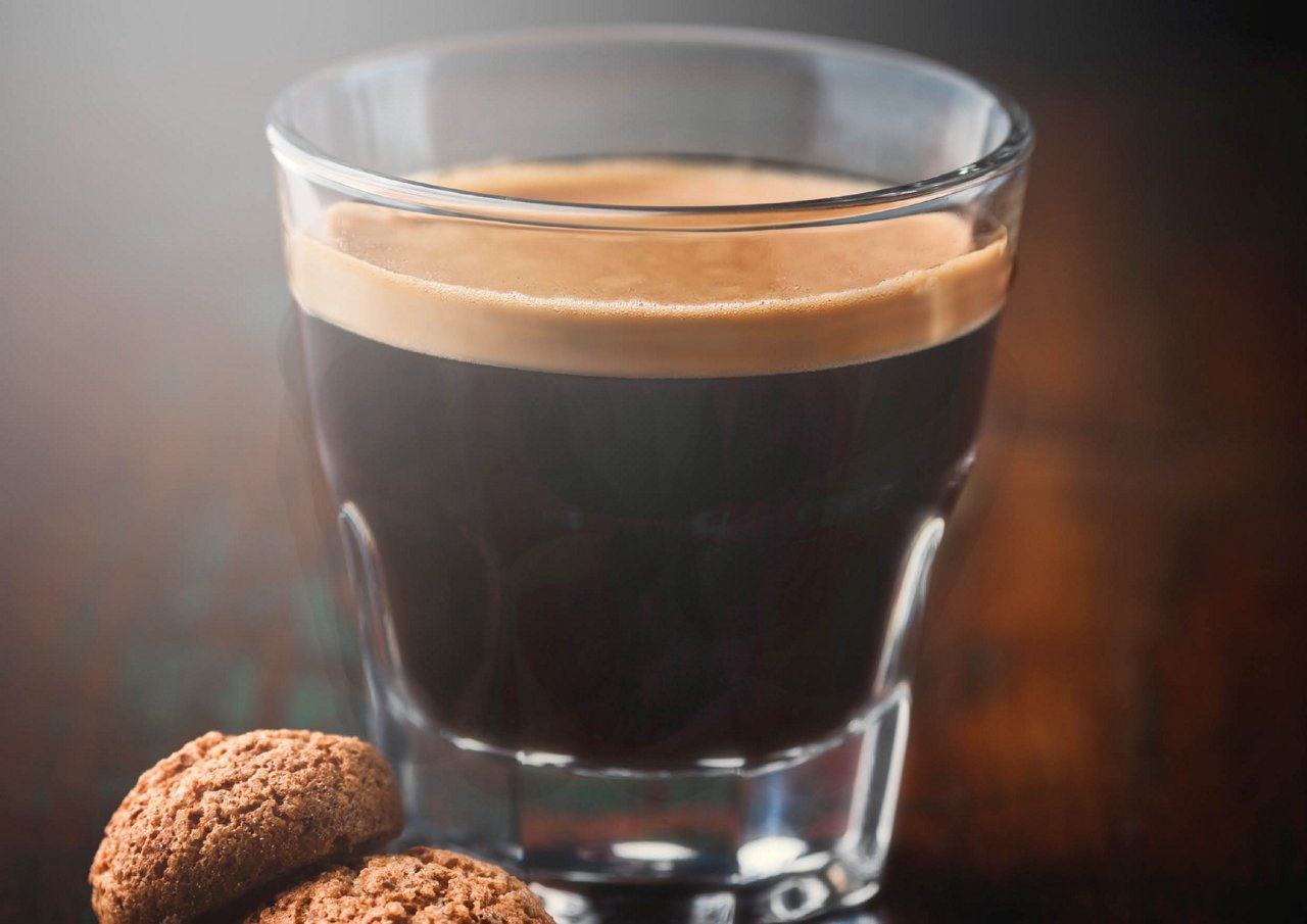 iQFlow-Technologie: Espresso im Glas