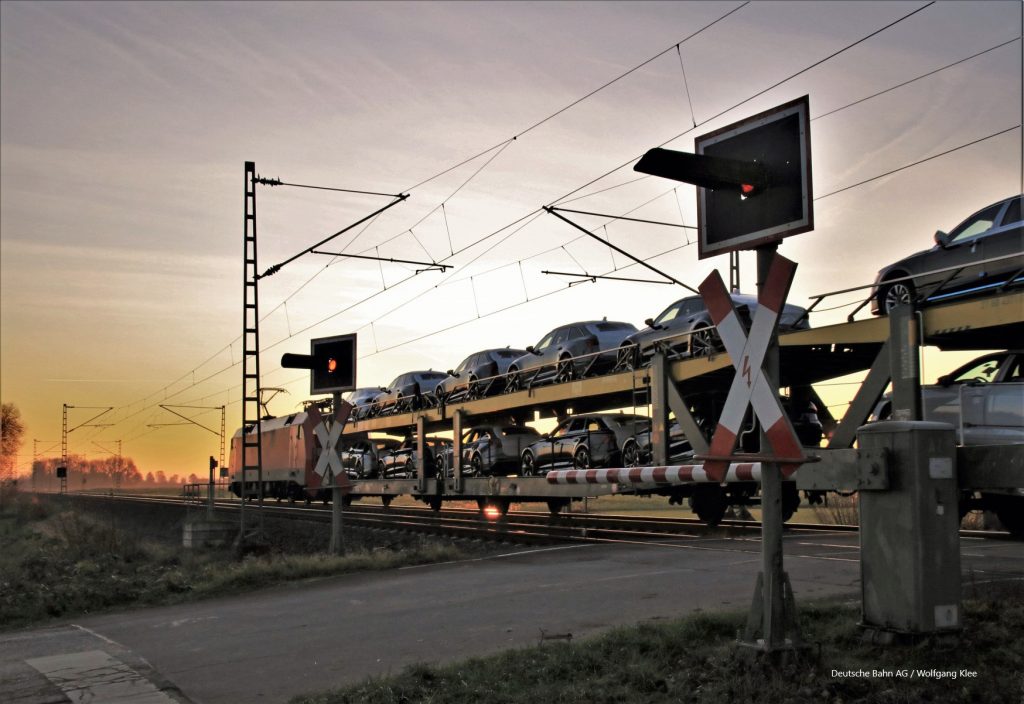 Antrieb für Autotransportwagen