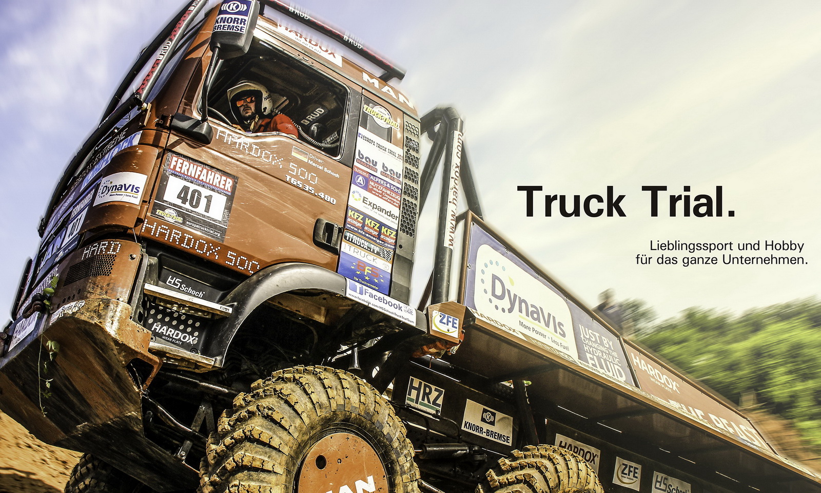 HS-Schoch beim Truck-Trial