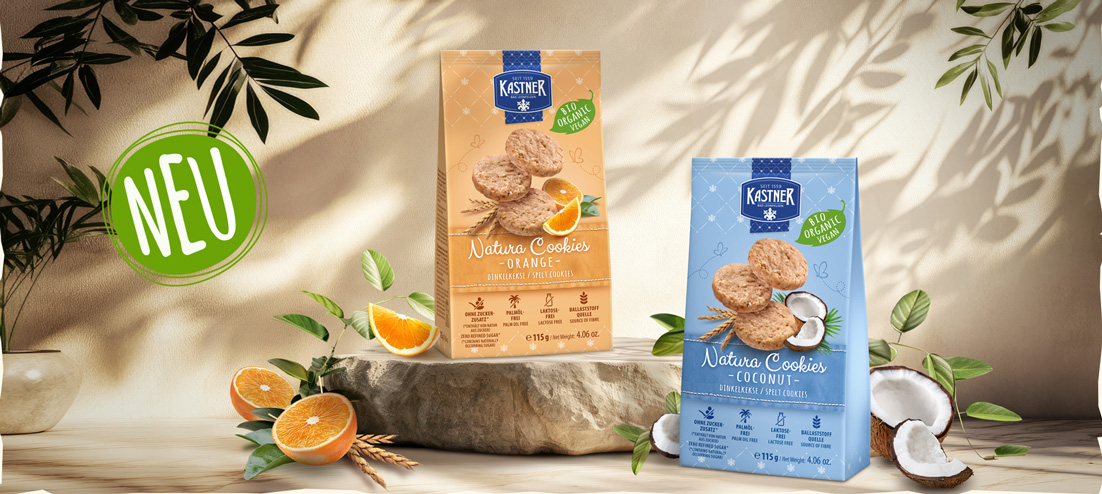 Natura Cookies – natürlich gesüßte Bio-Zutaten
