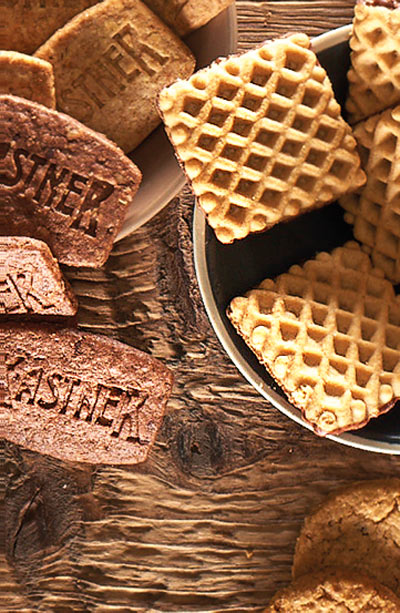 Kekse und Vollkornkekse (Mürbteig, Dinkel, Bio)