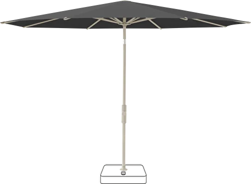 VITA® Torna – Design-Mittelstockschirm