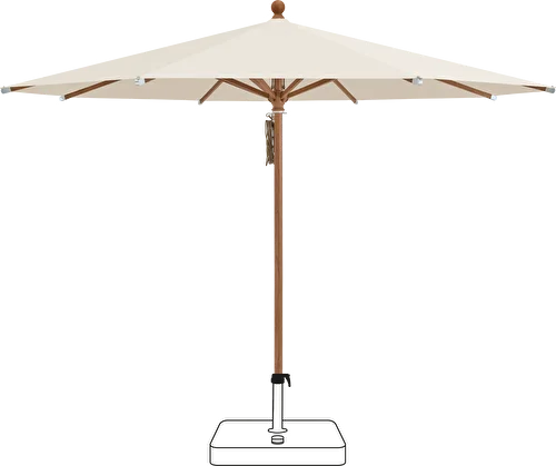 PIAZZA® – Mittelstock in Holzoptik