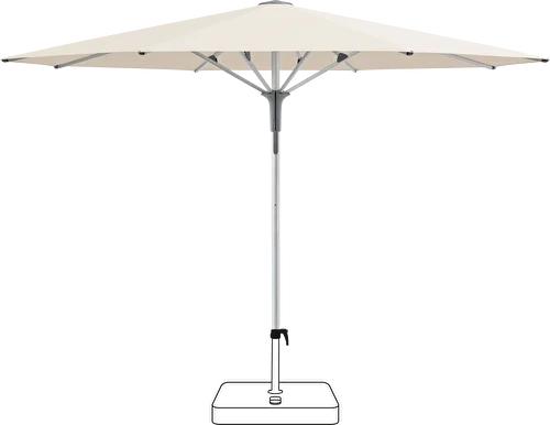 FORTERO® Pro – windstaber Gartenschirm