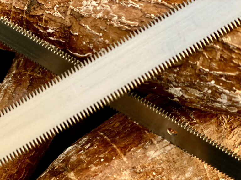 Raspelmesser im Detail