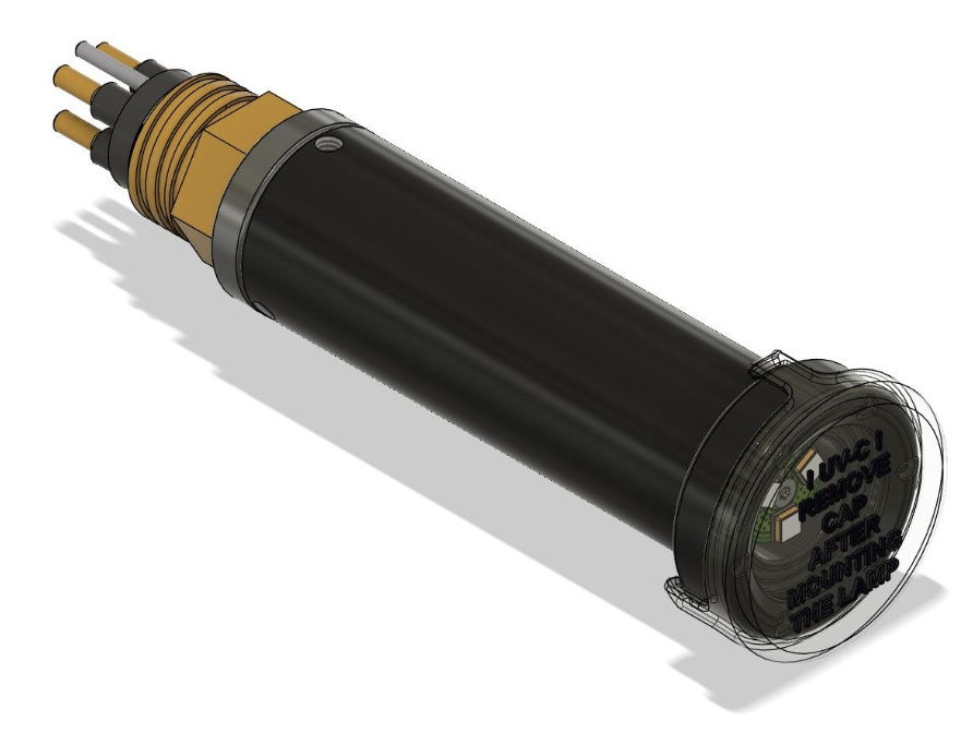 WSL-A – UV-Emitter mit axialer Projektion