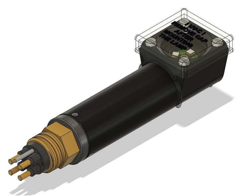WSL-R – UV-Emitter mit radialer Projektion