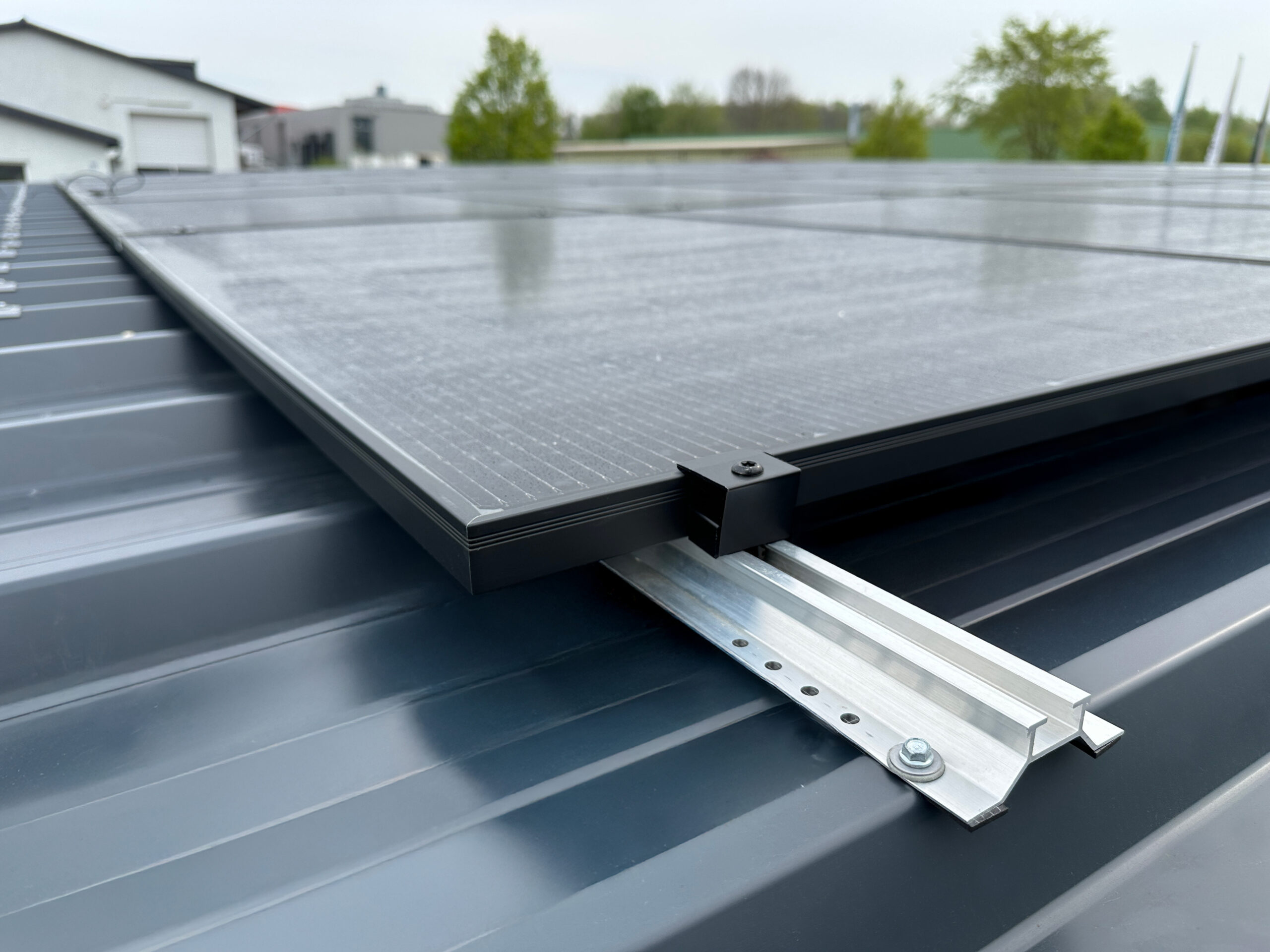 Mounting system on site