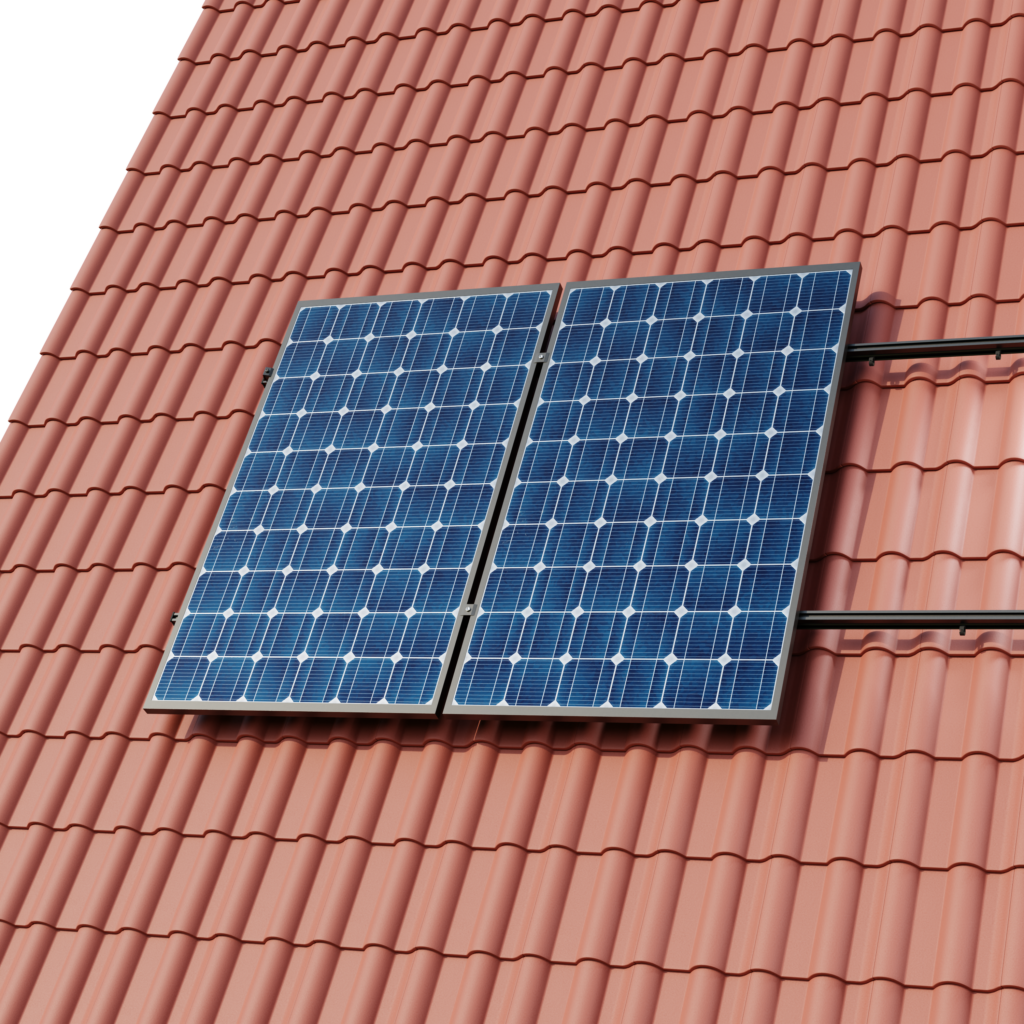 Module clamps and mounting rails