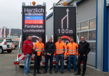 Ablieferung Signalanhänger LI