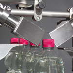 Abblasung Deckel PET-Flasche und Neckring