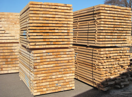 Dimension-cut solid wood