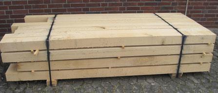 Beech sawn timber for pallets and packaging materials