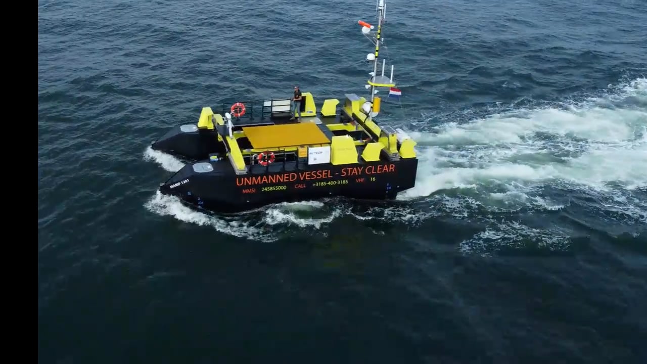 Vimeo thumbnail: RC Dock USV platform