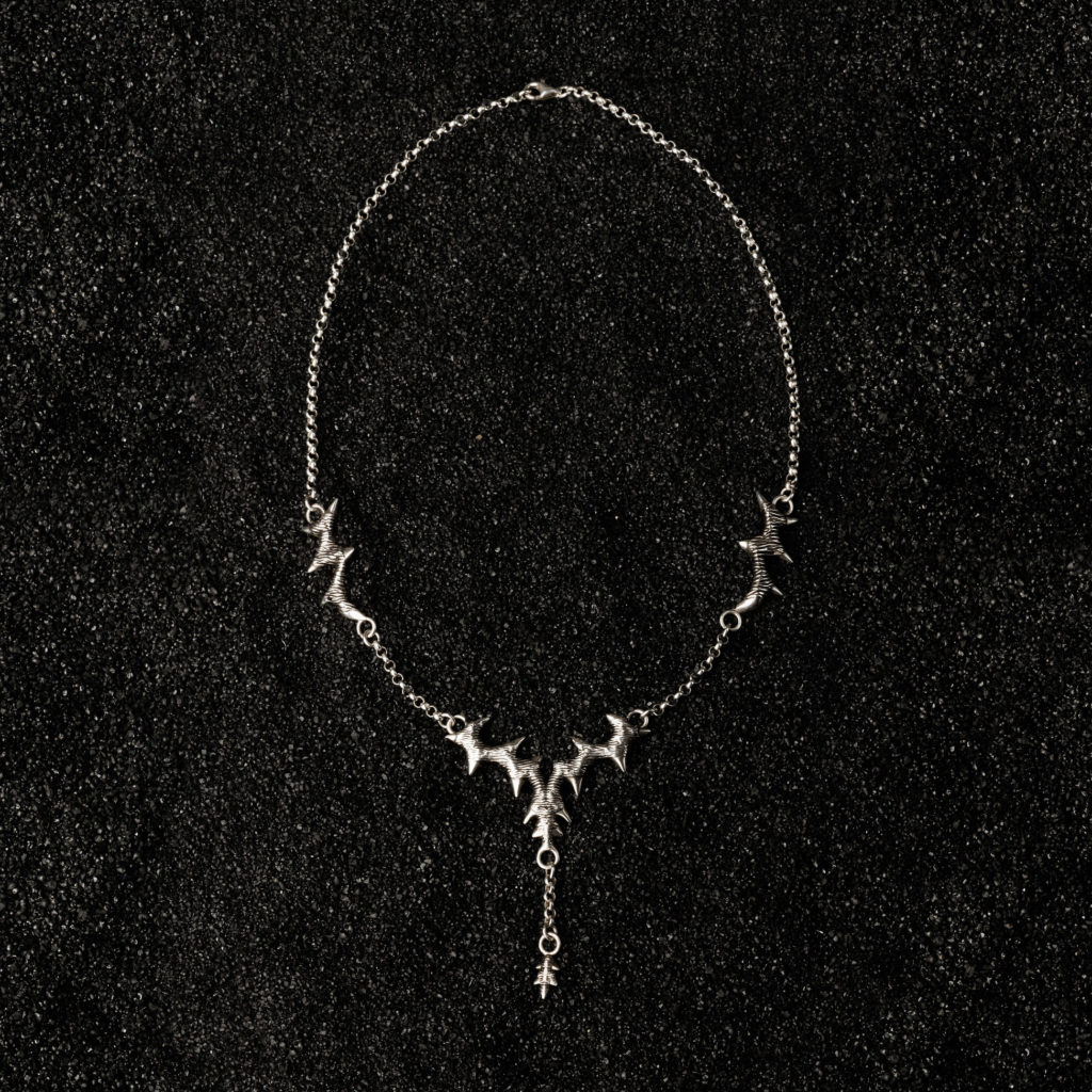 Halskette AUBEPINE, Silber