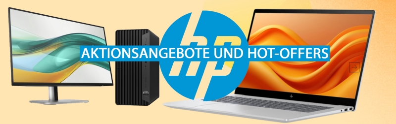 Aktionsbanner „Angebote und Hot-Offers“ des Onlineshops