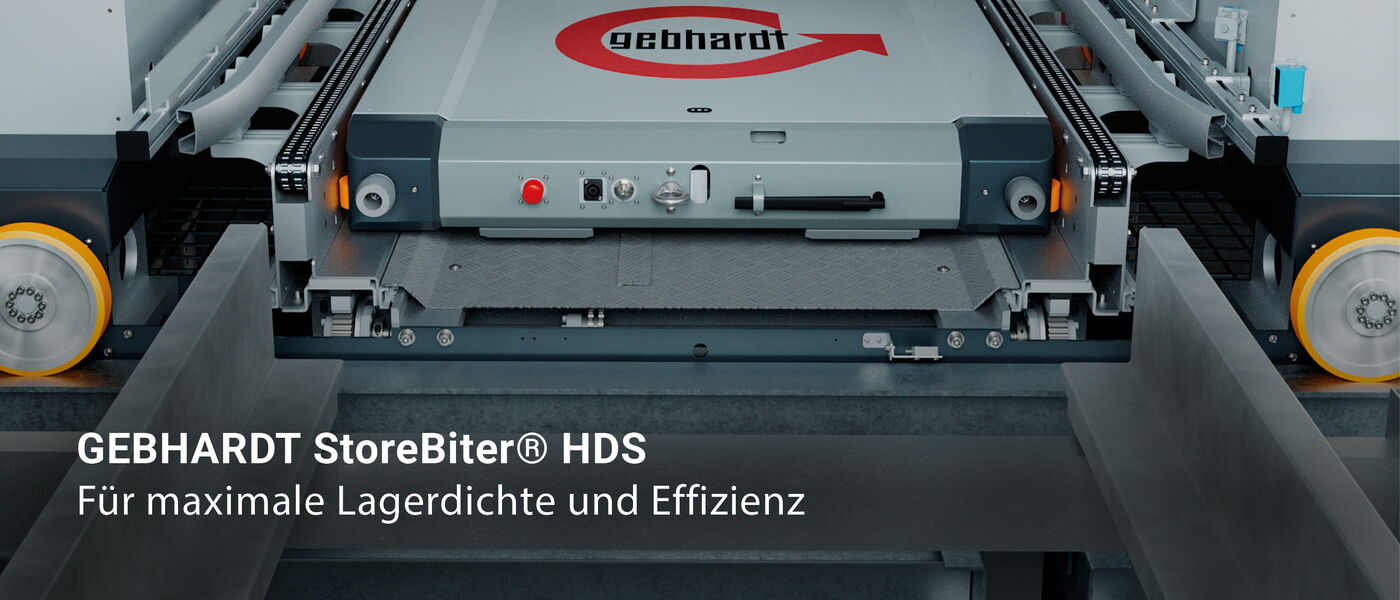 Cheetah® neo – AKL-Regalbediengerät mit Leichtbau-/Stahlmast