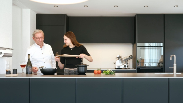 Individual kitchen, Family H., Hilterfingen