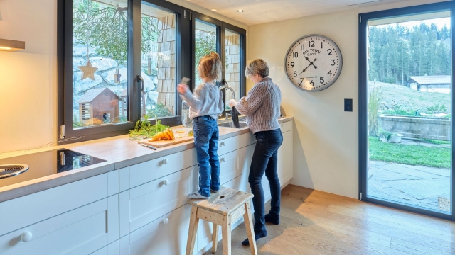 Country-style kitchen, Trachsel, Adelboden