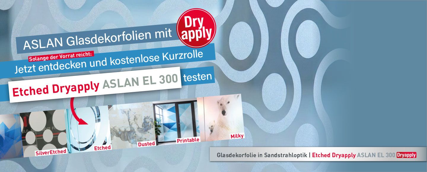 Glasdekorfolien-Sortiment