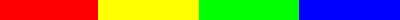 LED display with color spectrum