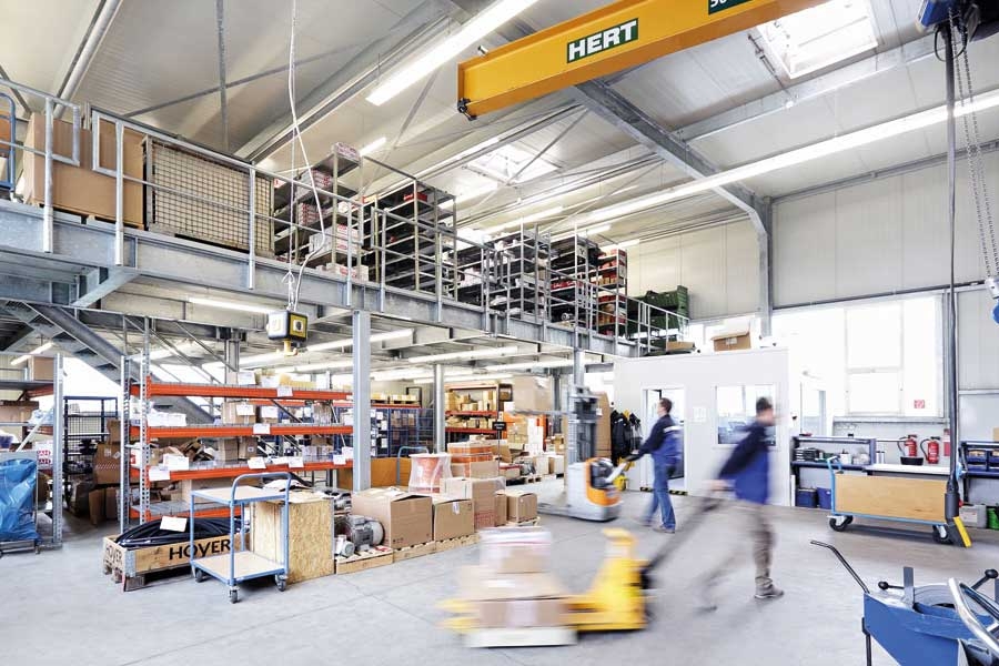 Spare parts warehouse Saarbrücken