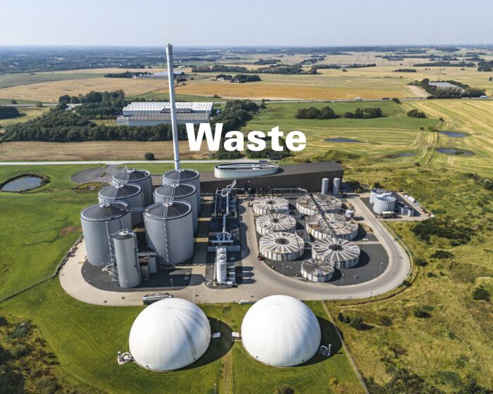Produktbereich Waste für die Abfallvergärung