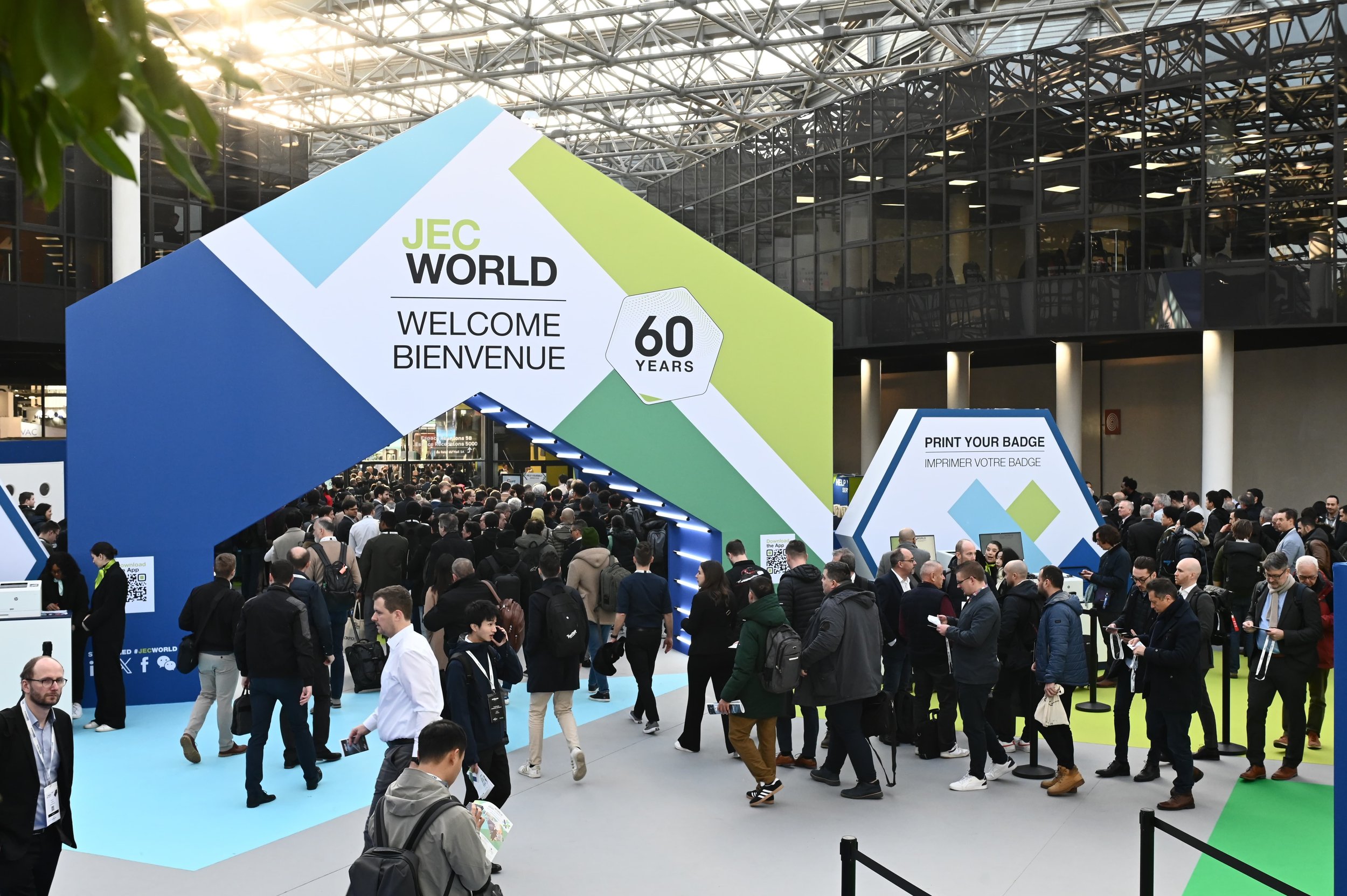 Messeauftritt JEC World Paris (Gemeinschaftsstand Baden-Württemberg)