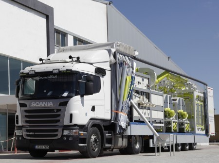 MILL TRUCK – mobiler Mühlenkomplex auf Sattelauflieger