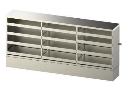 Formatteileschrank aus Edelstahl