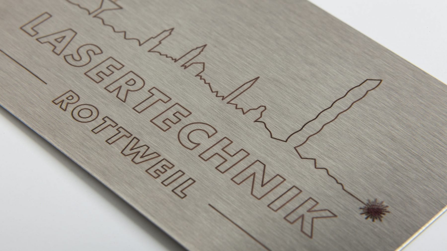 Laserbeschriftetes Bauteil