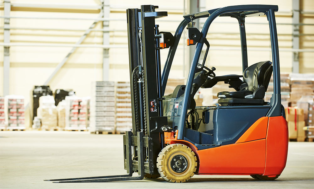 Gabelstapler für Materialtransport und Lagerung
