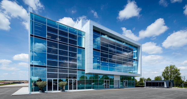 Façade project ATC IV, southeast view