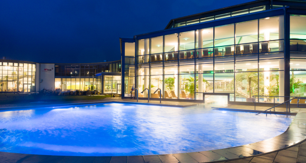 Outdoor facilities thermal bath landscape