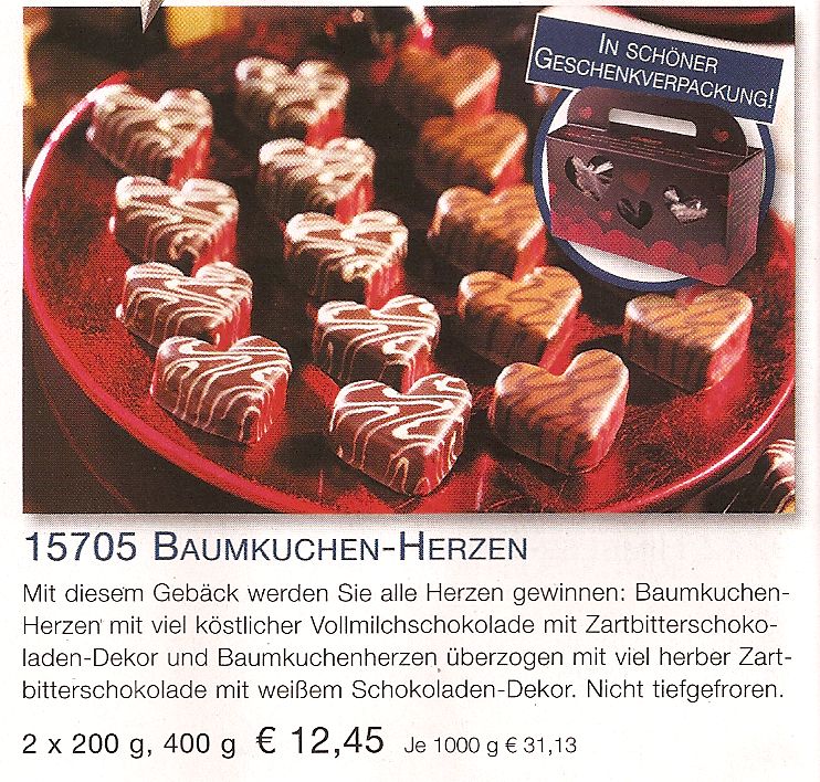Baumkuchen-Herzen