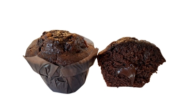 Double Chocolate Muffin filled